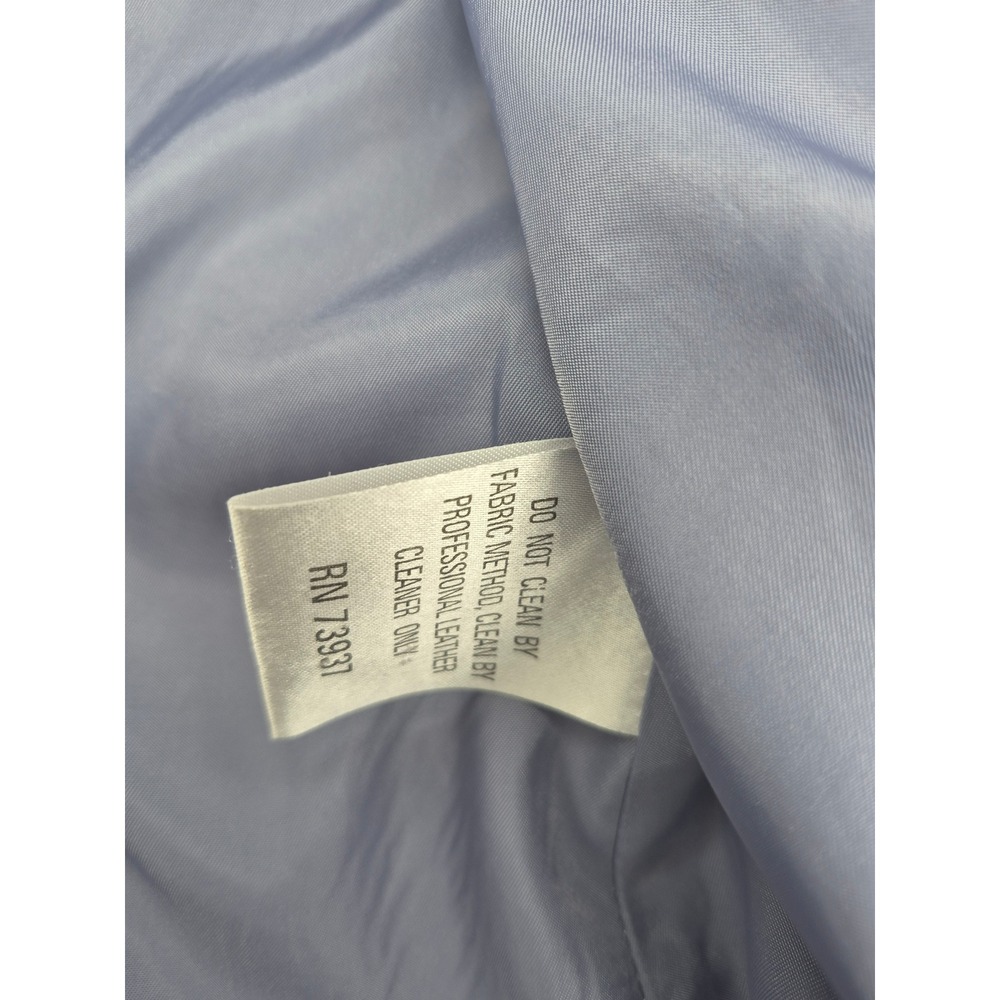 Anonymous Women's Light Gray Suede Trucker Jacket Size Medium - Picture 6 of 7
